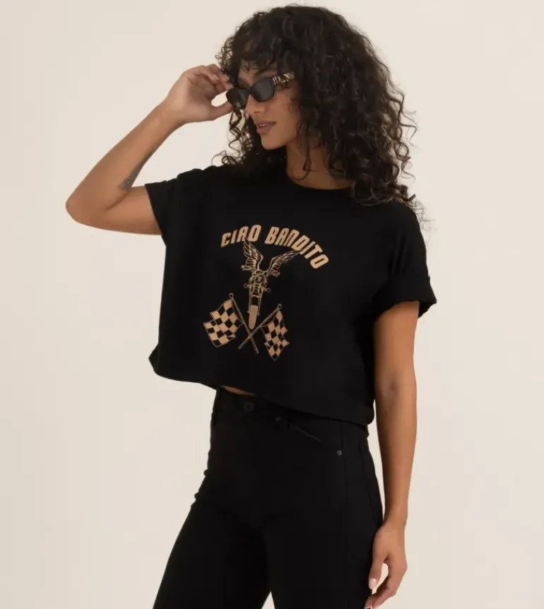 Ciao Bandito Cropped Boxy Premium Tee