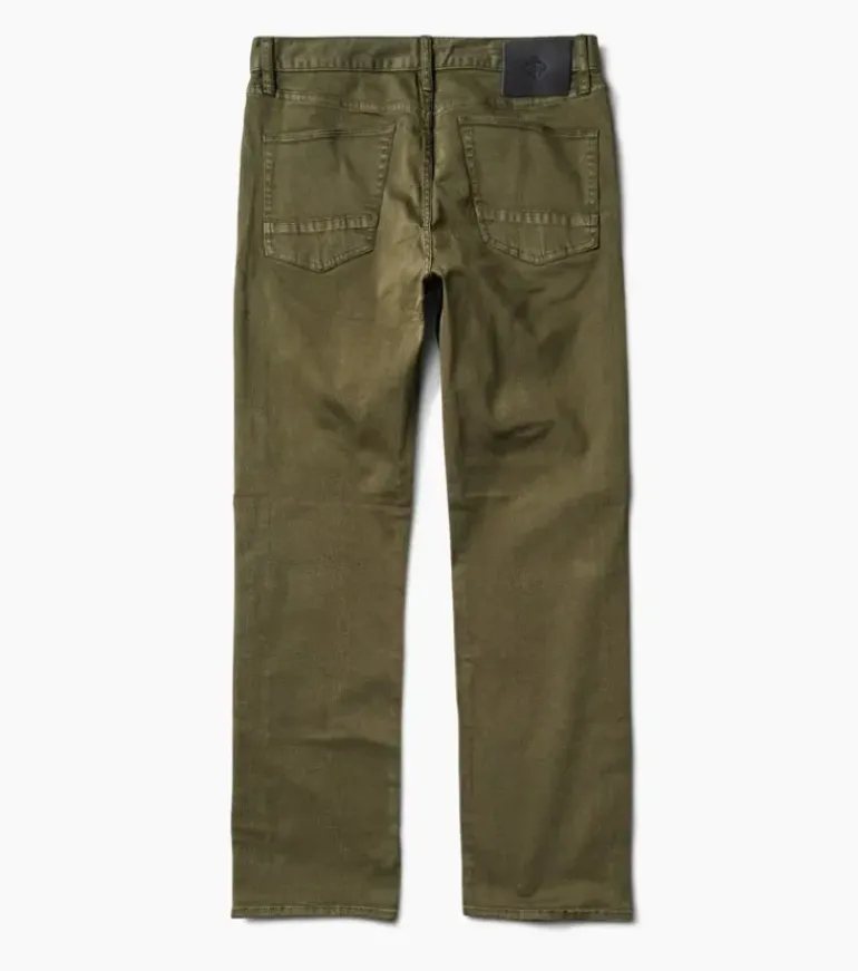 HWY 128 Straight Fit Broken Twill Jeans